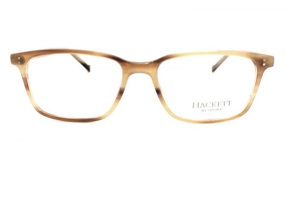 Hackett Reading Glasses Milky Brown Horn 53mm HEB182 187 - Image 3