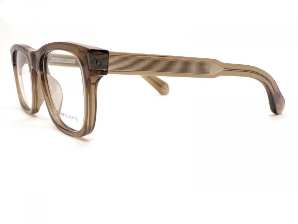 Police Reading Glasses Lewis 15 Hamilton Brown Gold VPLB31 0805 - Image 2